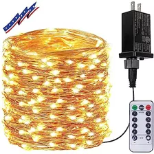 Luces Super Largas De 99 Pies 300 Led, Luces De Hadas E...