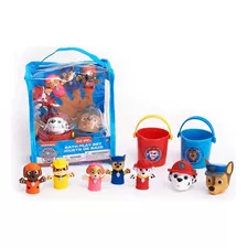 Nickelodeon Paw Patrol 10 Piece Bath Toy Value Set - Juguete