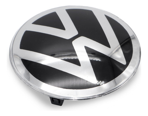 Emblema Logo Parrilla Frontal Vw Jetta A7 23-24 Vento Cromo Foto 2