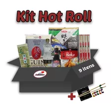 Kit Sushi Para Hot Roll Com 9 Itens