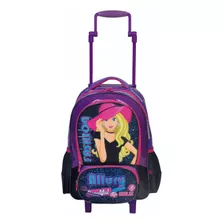 Mochila Infantil Escolar Com Rodinhas Menina Infantil