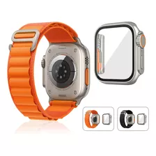 Case Protector Funda Cristal Para Apple Watch 8/7/6se+correa