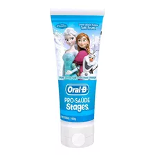 Pasta De Dentes Infantil Oral-b Pro-saúde Frozen Stages Em Creme 100 G