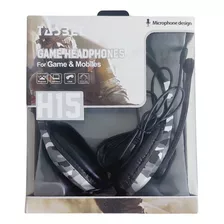 Audifonos Gamer Headphones Tasbel Camuflaje Con Microfono 