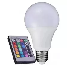 Lampada Bulbo Led 5w Rgb W Colorida Economica