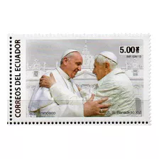 Ecuador 2013 - Papas Francisco Y Benedicto Xvi (1)