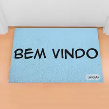 Tapete Capacho Bem Vindo 60x40 - Várias Cores - Ca544