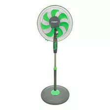 Ventilador De Pie Oscilante Y Regulable 3vel 50w Cuori Green