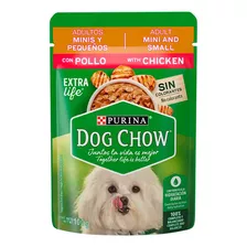 Purina Dog Chow Pollo Alimento Húmedo Adultos Minis Y Pequeños 100g