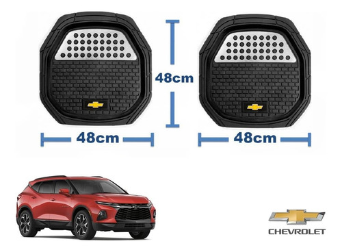 Tapetes 3d Logo Chevrolet + Cubre Volante Blazer 2019 A 2023 Foto 5