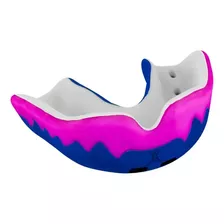 Protector Bucal Gilbert Viper Pro Rugby Hockey Hombre Mujer Color Purpura/azul Sabor Sin Sabor