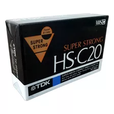 Fita Filmadora Vhsc Tdk Super Strong Hs-c20