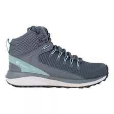 Bota Columbia Trailstorm Mid Waterproof Feminino Cinza Verde