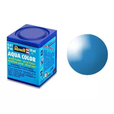 Revell 36150 Tinta Azul Claro Brilhante Acrílica 18 Ml