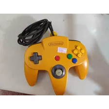 Controle Nintendo 64 Amarelo Original D731