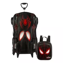 Kit Mochilete + Lancheira Homem Aranha Miles - Diplomata