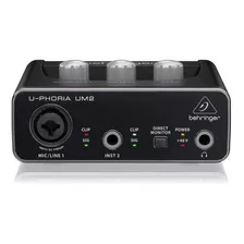 Interface De Audio U-phoria Um2 - Behringer