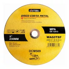 Disco Corte Metal 9 Pulgadas Set 50 Unid Dcm509 Uyustools