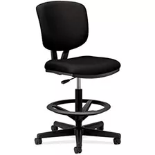 Silla Taburete De Trabajo Hon Volt, Sin Brazos, En Negro H5