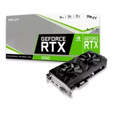 Placa De Video Pny Rtx 3050 Verto Dual Fan 8gb Gddr6 128bits