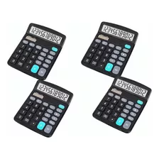 Calculadora De Mesa Escritório Display 12 Digitos 4 Un