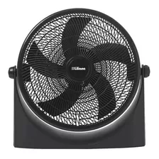 Turbo Ventilador Liliana Vtf20p Reclinable Negro 5 Aspas 90w