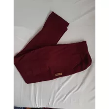 Pantalón Bordo Jogging Mujer Talle S