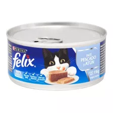 Felix Paté Pescado Y Atún 156gr (pcx10un)