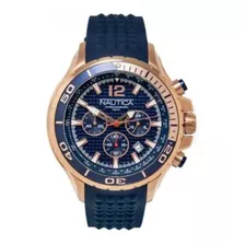 Reloj Para Hombre Nautica Chronograph  Napnstf12 Azul