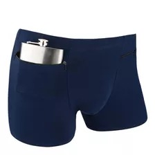 H&r Calzoncillos Tipo Bxer Para Hombre, Bolsillo Oculto Secr