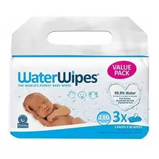 Toallitas Humedas Waterwipes Sensitive 60 Cuenta 3 Paquetes