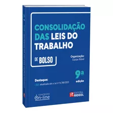 Consolidação Das Leis Do Trabalho Clt De Bolso - Atualizado