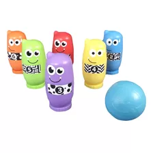 Juego De Bolos Infantino Stack N Bowling Animado