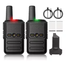 2 Radios Walkie Talkie Usb Recargable 16 Canale Mini 5km