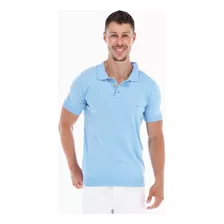 Playera Polo Hombre Tejida Porto Blanco Manga Corta Lisa