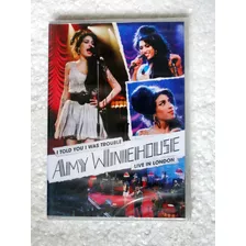 Dvd Amy Winehouse I Told You I Was Trouble Live London Lacr.