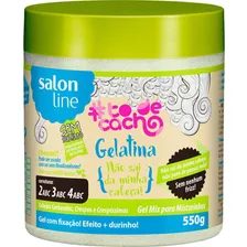 Gelatina Salon Line Todecacho Não Sai Da Minha Cabeça 550g