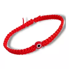 Pulsera Hombre Mujer Ojo Turco Amuleto Suerte Hilo Rojo