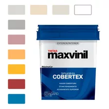 Tinta Para Parede Cobertex Fosco Standard Maxvinil 18l