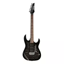 Guitarra Eléctrica Ibanez Rg Gio Grx70qa De Álamo Transparent Black Sunburst Con Diapasón De Amaranto