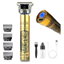 Maquina Barba Cabelo Pelos Corpo Dragão Dourado 110v/220v