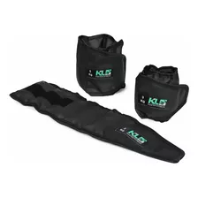 Kit Caneleira Tornozeleira De Peso 2kg 3kg 5kg Fixa Fitness Kl Master Fitness Preto