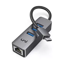 Adaptador Usb C Ethernet Concentrador Usb C Rj45 Gigabi...