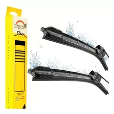 Par Palhetas Limpador Para-brisa Dianteira Dyna Slim Blade