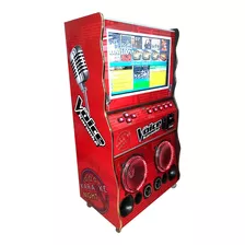 Maquina De Musica Jukebox E Karaoke Com Noteiro Moedeiro 32p