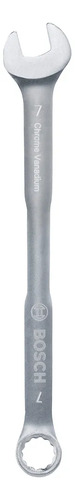 Llave Combinada Bosch 7mm X 111mm Acero Cr-vanadio Pro Gris