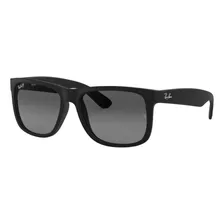 Gafas De Sol Ray Ban Justin Polarizados Rb4165622t3 Color Negro - M