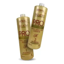 Kit Shampo + Progresivo Pro Active Argán Oil Royal