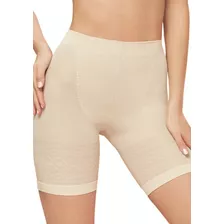 Calzón Faja Levantacola Con Látex En Abdomen Color Beige