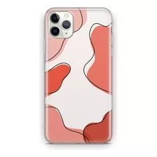 Fundas Para Celular Case Uso Rudo Manchas Colores Naranja